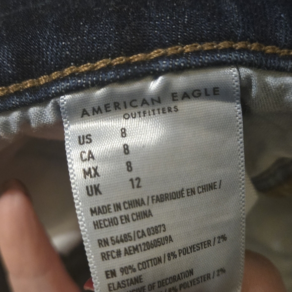 Distressed Denim Shorts - Picture 3 of 6